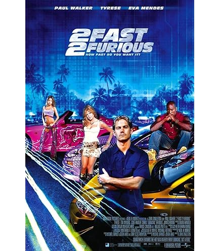 Amazon.co.jp: FAST AND THE FURIOUS TOKYO ドリフト映画ポスター 両面